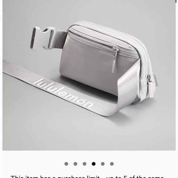 COPY - COPY - COPY - LULULEMON WAIST BAG GREY 🌺🥰 - Picture 6 of 7